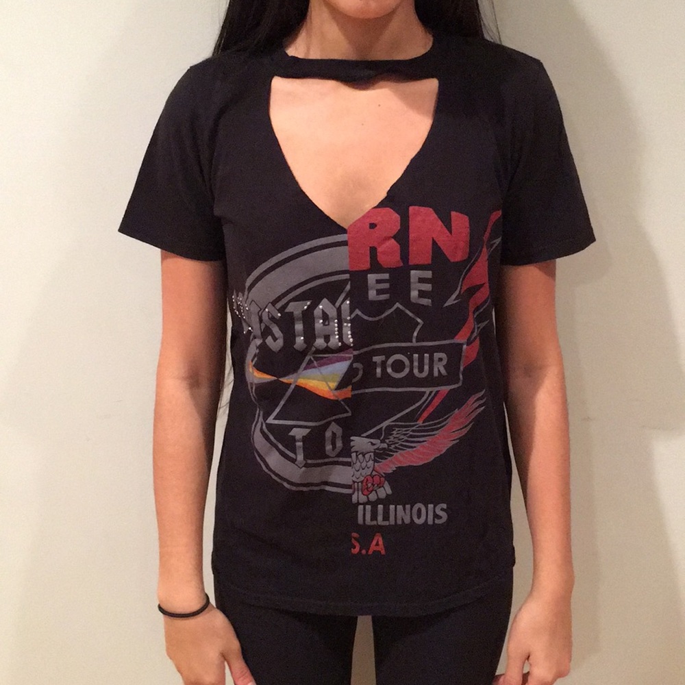 Split Band Tee